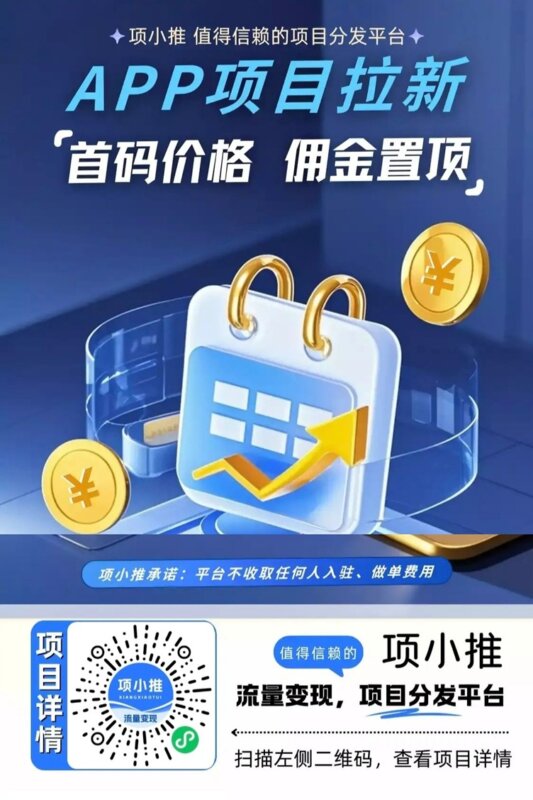 项小推注册流程,项小推官方版邀请码55667788 - 玩首码网
